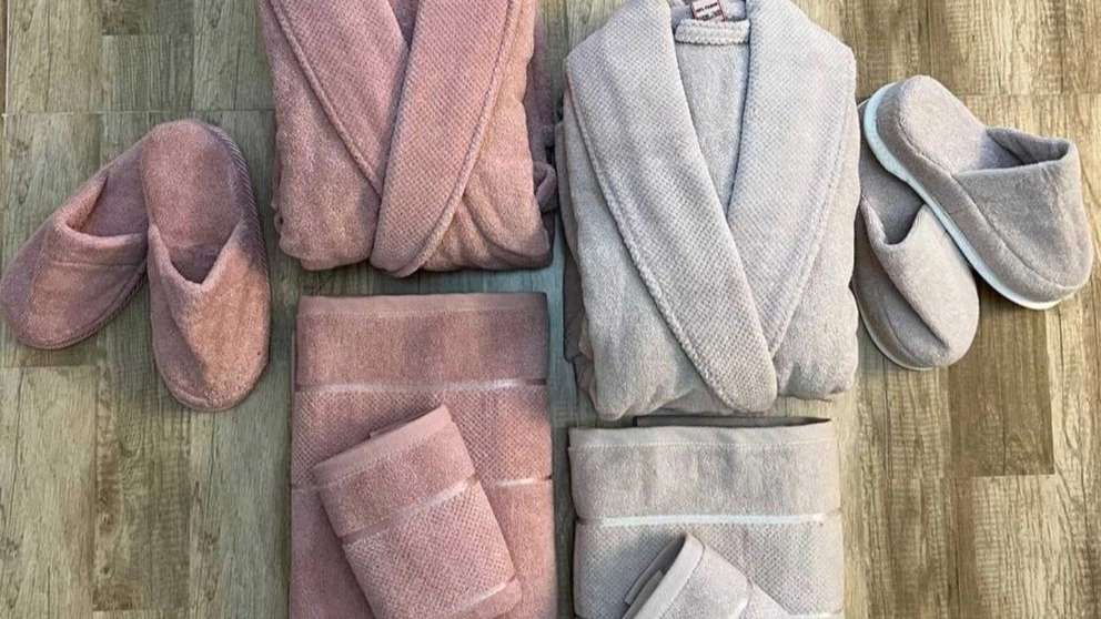 تولید حوله و تن پوش حوله بهار